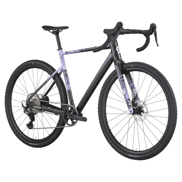 Dviratis 28  SCOTT SPEEDSTER GRAVEL 10 carbon black/tulip purple Scott