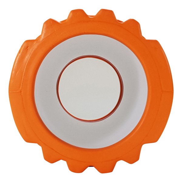 Masažo volelis TUNTURI Yoga Foam Grid Roller 33cm, oranžinis
