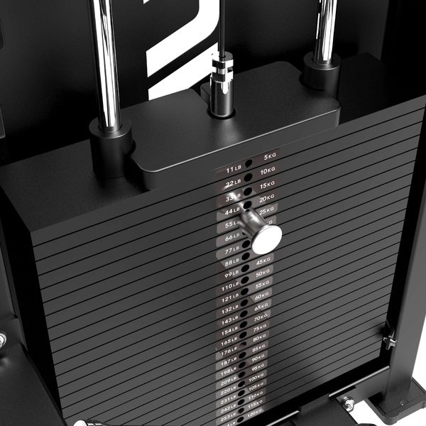 TUNTURI Platinum - Shoulder Press Strength Station - Selectorized V-Series