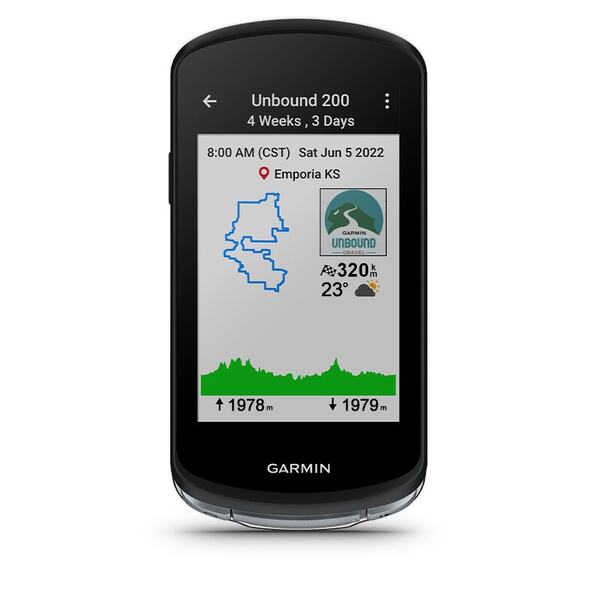 Garmin Edge 1040 Bundle GPS dviračio kompiuteris 