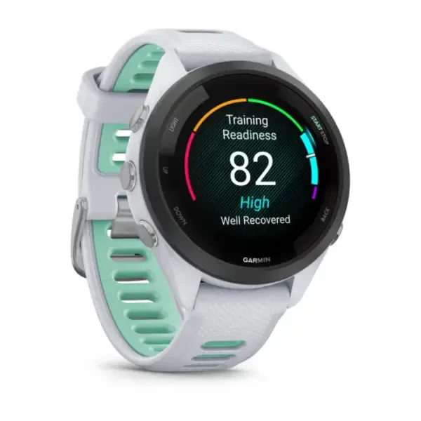 Garmin Forerunner 265S išmanusis sportinis laikrodis (Whitestone)