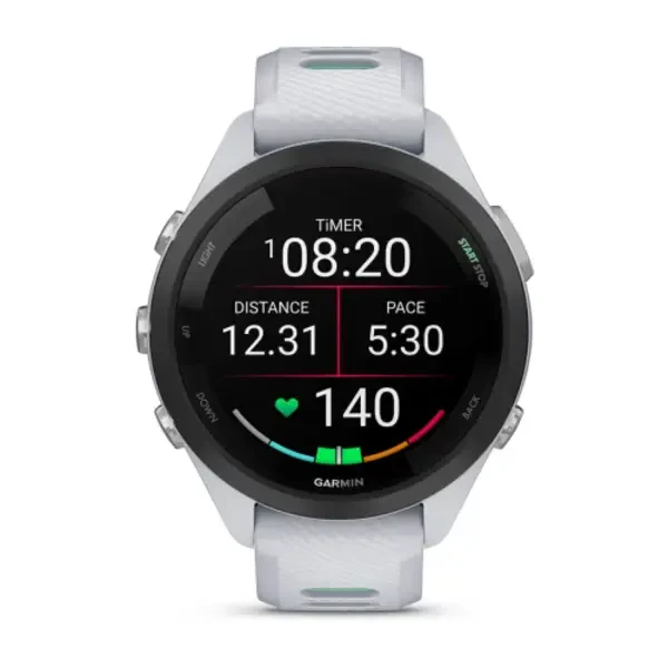 Garmin Forerunner 265S išmanusis sportinis laikrodis (Whitestone)