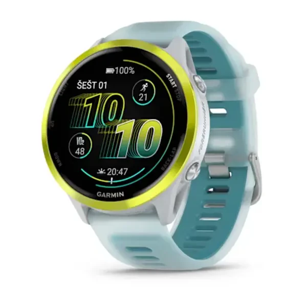 Garmin Forerunner 570 - 47mm išmanusis sportinis laikrodis (Ryškiai geltonos spalvos)