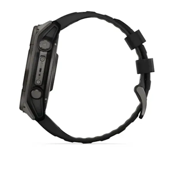 Garmin fenix 8 - 51 mm, Solar, Sapphire, DLC titanium išmanusis sportinis laikrodis (Carbon Grey Spalvos)
