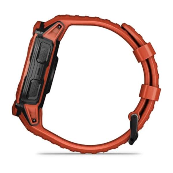  Garmin Instinct&reg; 2X Solar &ldquo;  i&scaron;manusis sportinis laikrodis Liepsnos raudona
