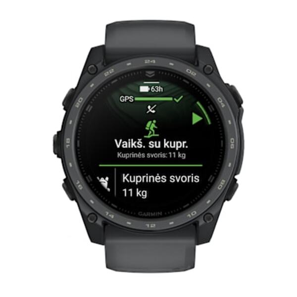 Garmin tactix® 8 – 51 mm, AMOLED sportinis laikrodis (alyvos žievelės spalvos „Cerakote®“ danga)