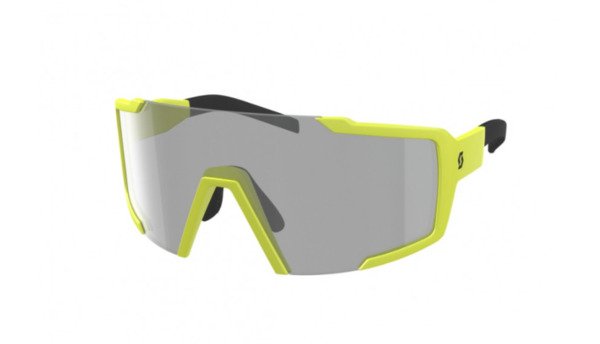 Akiniai Scott Shield LS yellow matt/grey light sensitive