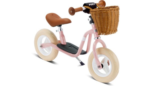Balansinis dviratukas Puky LR XL BR CLASSIC retro rožinis