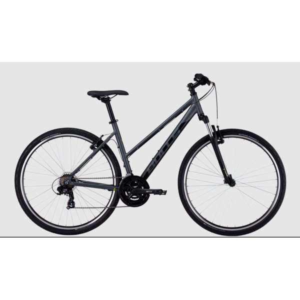 Dviratis 28" Bulls Pulsar Cross trapez 21g pilkas