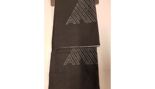 Kaklo skarelė Apura Multifunktionstuch Logo juoda 1 size