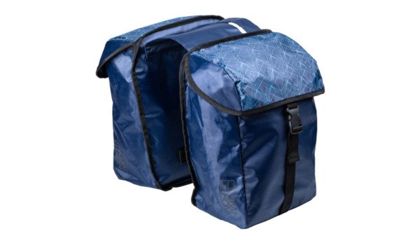 Krepšys dviračiui dvigubas ant bagažinės Northwind mėlynas
