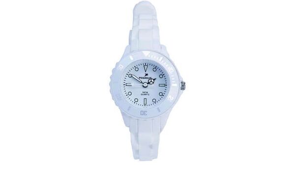 Laikrodis Pegasus baltas 28mm