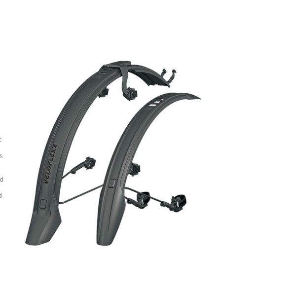 Purvasaugiai SKS VELOFLEXX 65 kompl. 26"/27,5" juodi