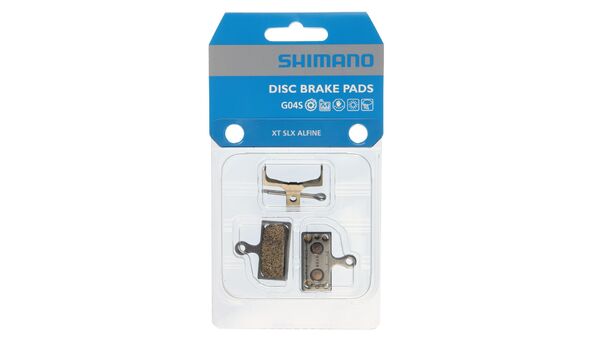 Stabdžių kaladėlės Shimano Metal G04S Incl Spring/Split Pin