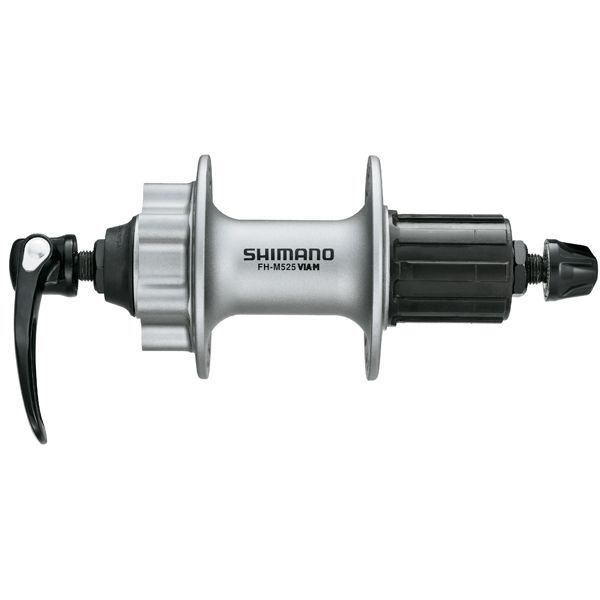 Stabulė galinė Shimano M525 Deore Disc 32L QR 6H juoda