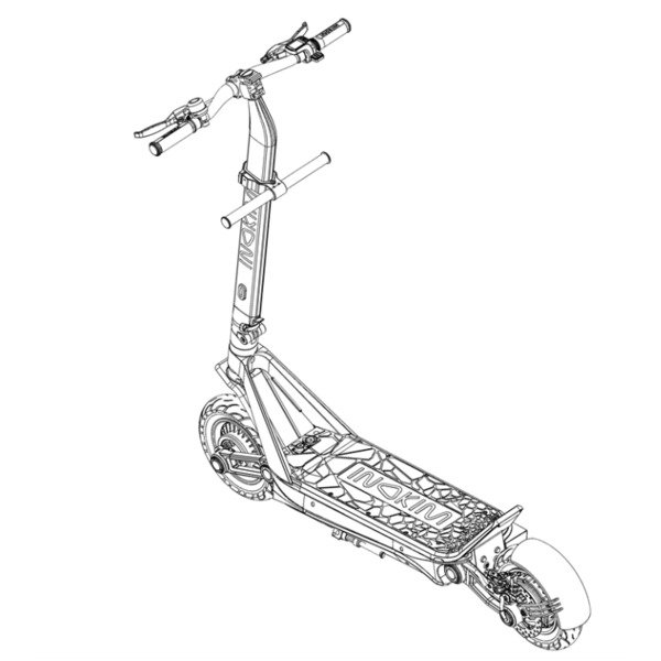 Детский держатель для э-скутера INOKIM OX