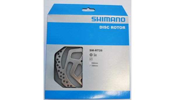 Stabdžių diskas Shimano RT26 180mm 6h