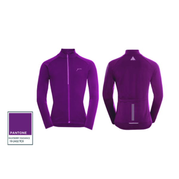 Marškinėliai mot. Ilgom rankovėm APURA Outono violetiniai 