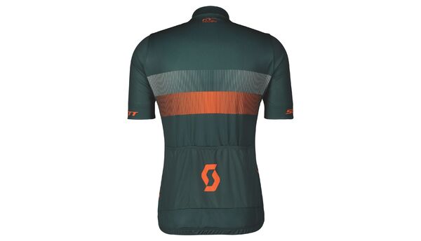 Marškinėliai vyr. trumpom rankovėm Scott RC Team 10 SS  aruba green/braze orange 
