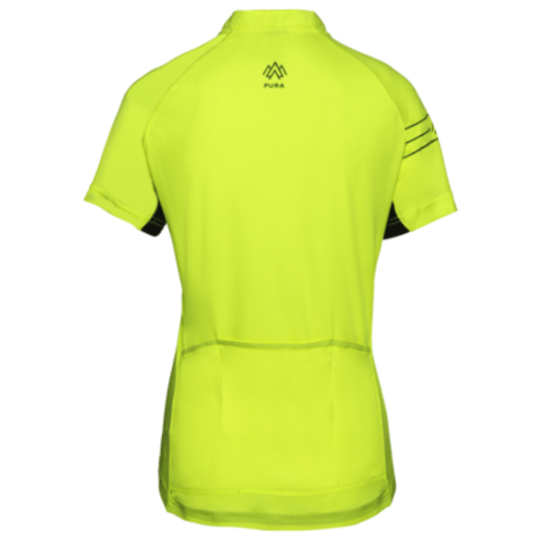 T-shirt mot. Short sleeve APURA Pura 2.0 yellow