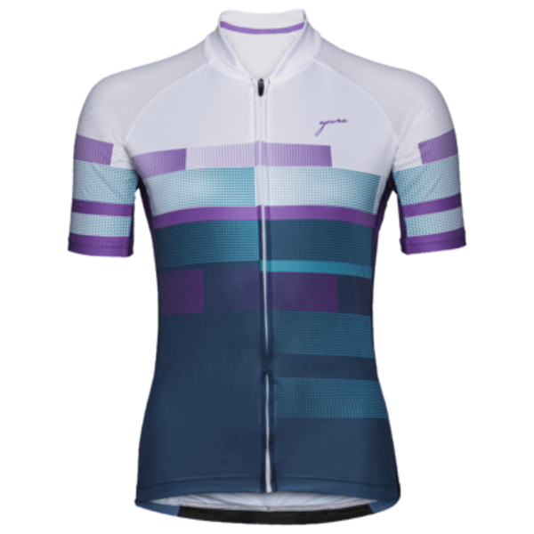 Marškinėliai mot.trumpom rankovėm APURA Velo Love-Le balta/violetinė 