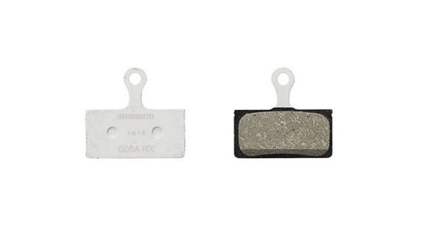 Diskinių stabdžių kaladėlės Shimano Resin G05A Incl Spring/Split Pin 1 Pair
