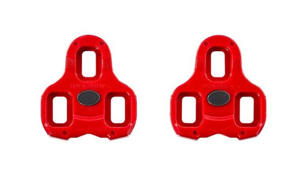 Plentinių pedalų plokštelės LOOK Keo Cleats raudoni